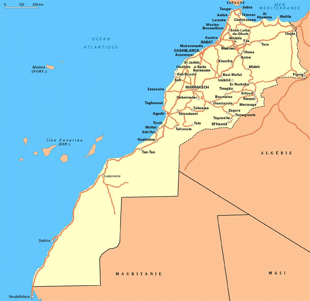 detailed-road-map-of-western-sahara-and-morocco-small